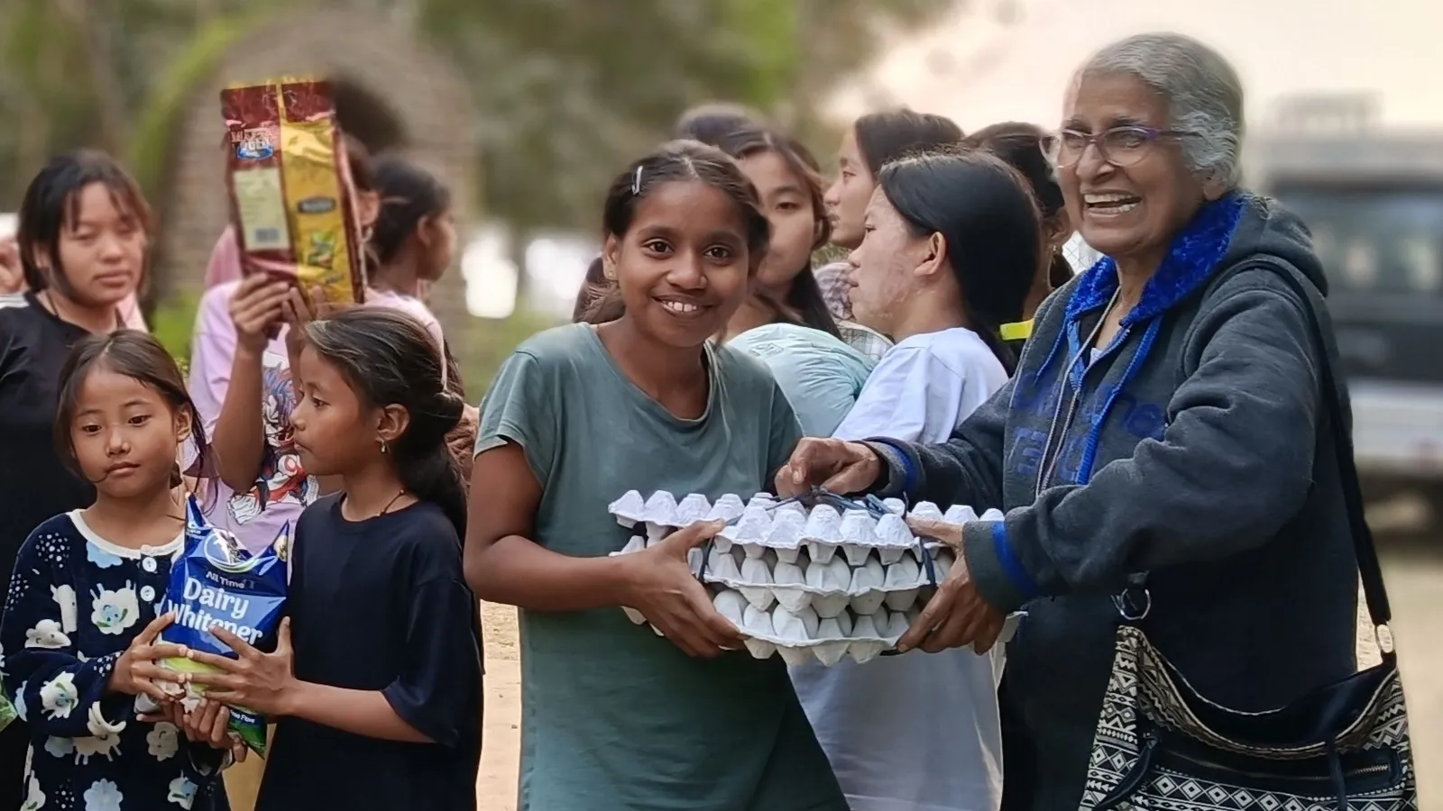 Detail_Sr. Agnes Marie Mylady Providing nutritious support for HIVAIDS patients with love and care in Chavara Home, Dimapur, Nagaland